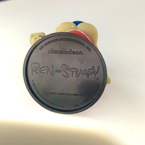 2/$12 Stimpy J Cat Nickelodeon Figurine On Factory Sealed Card - Picture 11 of 12